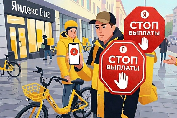 Стоп-выплата в Яндекс Еда