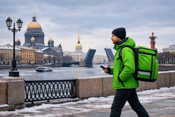 Работа пешим курьером в Санкт-Петербурге: полный гид 2026